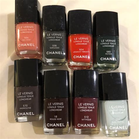 clear chanel nails|discontinued chanel nail polish colors.